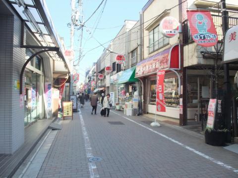 江戸川橋地蔵通り商店街写真