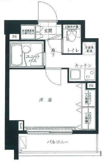 ルーブル小石川弐番館間取り図