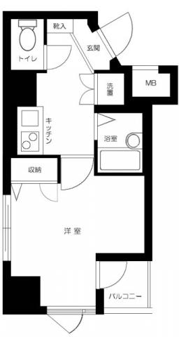 フォルトゥナ文京後楽園間取り図