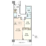 2LDK　パークホームズ小石川