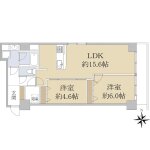2LDK　メゾンルグラン本郷
