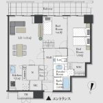 2SLDK　ザ・ライオンズ上野の森
