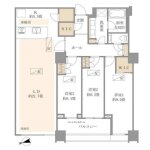 3LDK　アトラスタワー茗荷谷