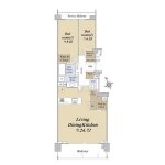 2LDK　インペリアルガーデン