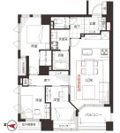 3LDK パークスクエア小石川