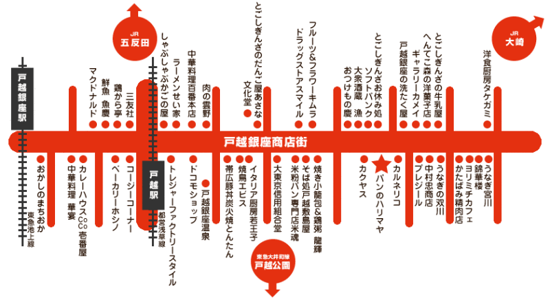 戸越銀座商店街 戸越銀座駅の商店街 品川区の賃貸物件 不動産情報ならオレンジルーム