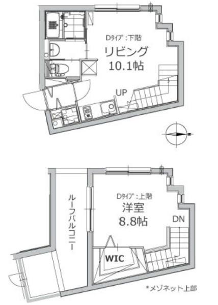 アレーロ江戸川橋間取り図