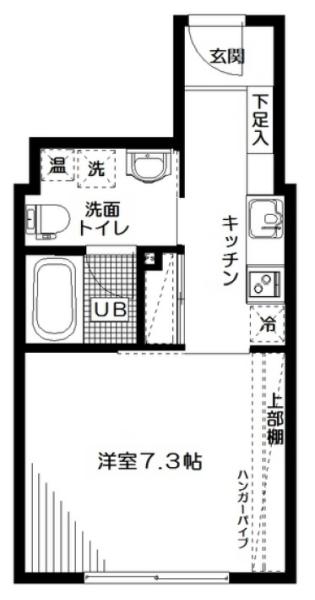 ランドレジデンス小石川間取り図