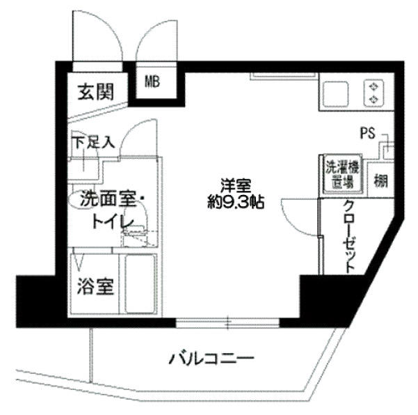 リエス小石川間取り図
