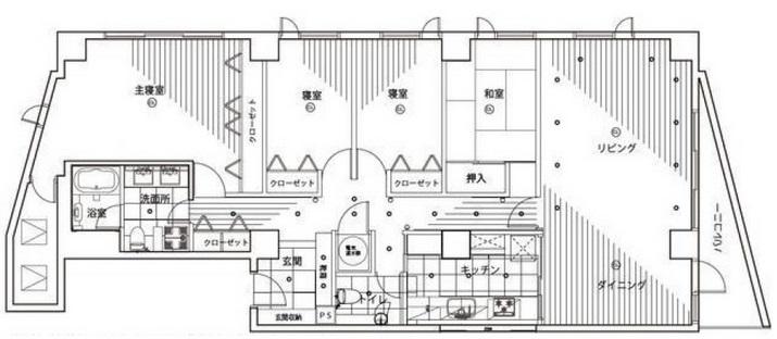 大和郷グリーンハウス間取り図
