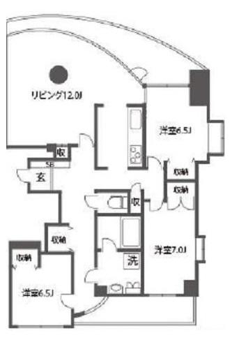 白山ミノール間取り図