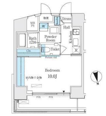 ミライズレジデンシャル九段間取り図