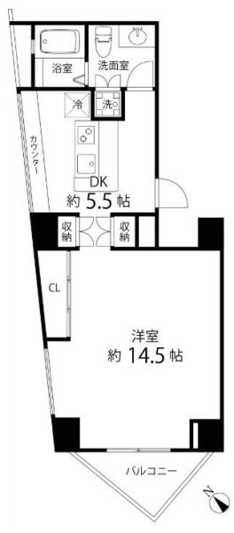 レニール本駒込間取り図