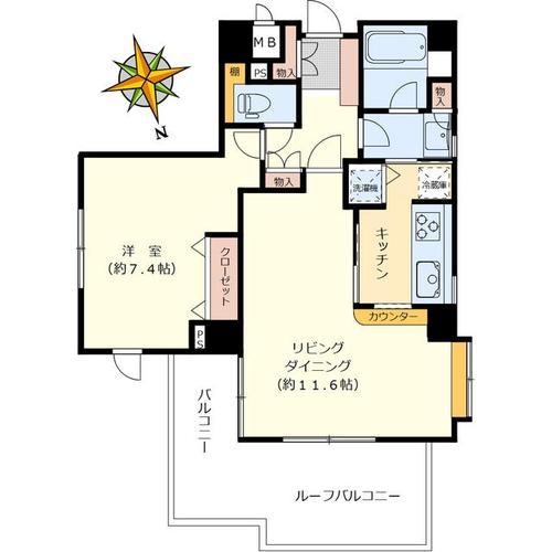 グランツオーベル小石川間取り図