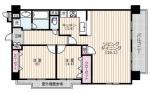 エスバイエルマンション小石川 間取り図