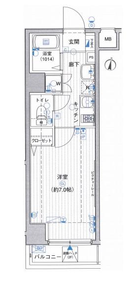 ラグジュアリーアパートメント本郷間取り図