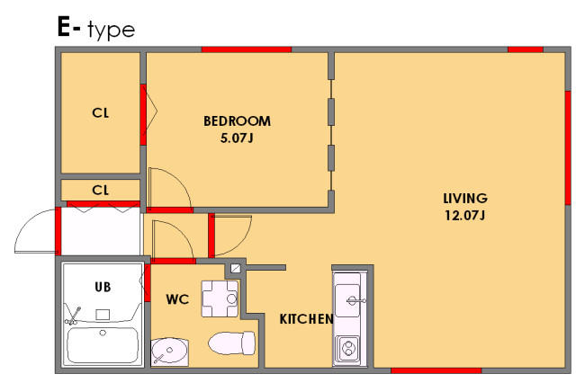 MODULOR茗荷谷間取り図