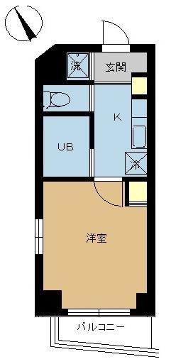 スカイコート後楽園WEST間取り図