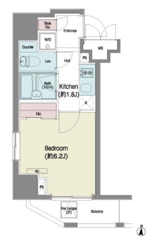 文京春日プラッツ間取り図