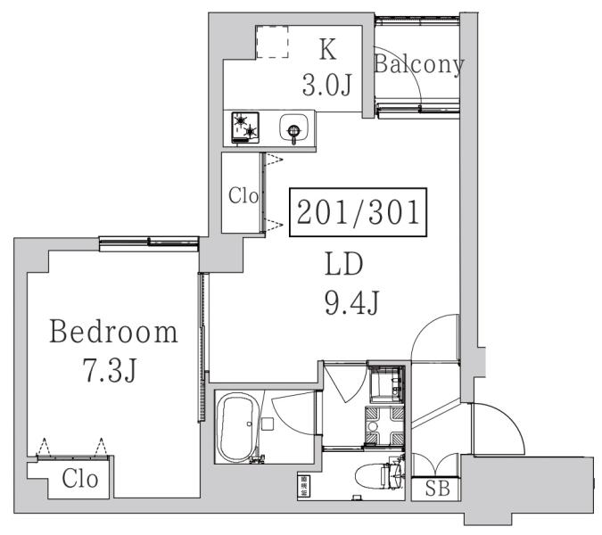 GranDuo小石川間取り図