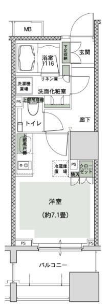 パークハウス駒込六義園間取り図