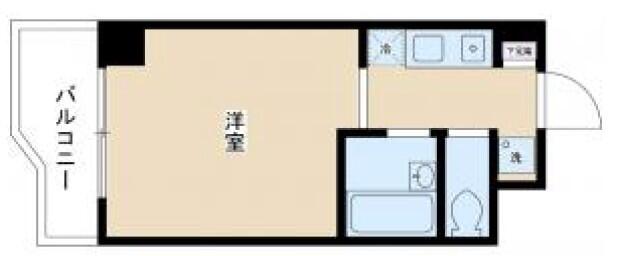スカイコート文京小石川 304号室 間取り図