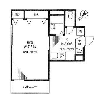 ドミールT間取り図