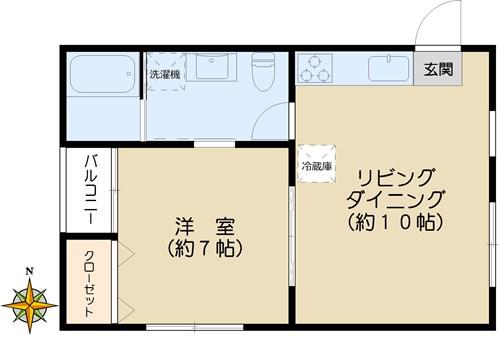 クラーシェ本郷間取り図