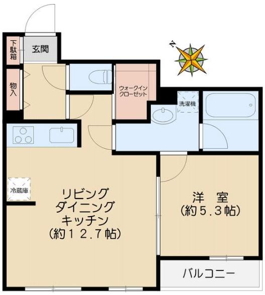 グランツ本郷菊坂間取り図