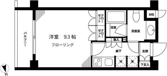 オーキッドレジデンス神楽坂間取り図