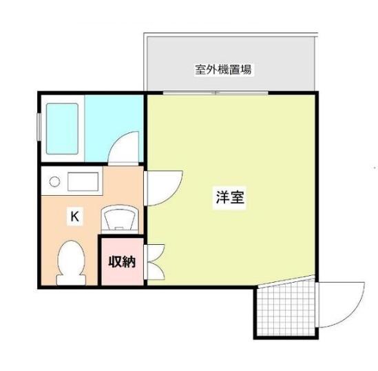 ハウスシャイニー間取り図