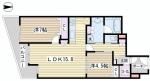 ライオンズスクエア小石川後楽園 間取り図