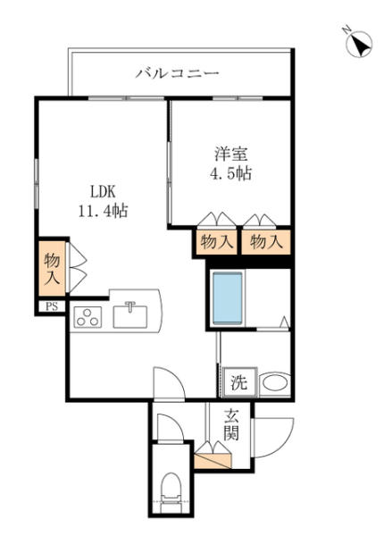あぶみぞん本郷間取り図