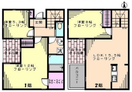 春日の杜間取り図