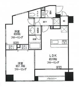 プレサンス本駒込アカデミア 701号室 間取り図