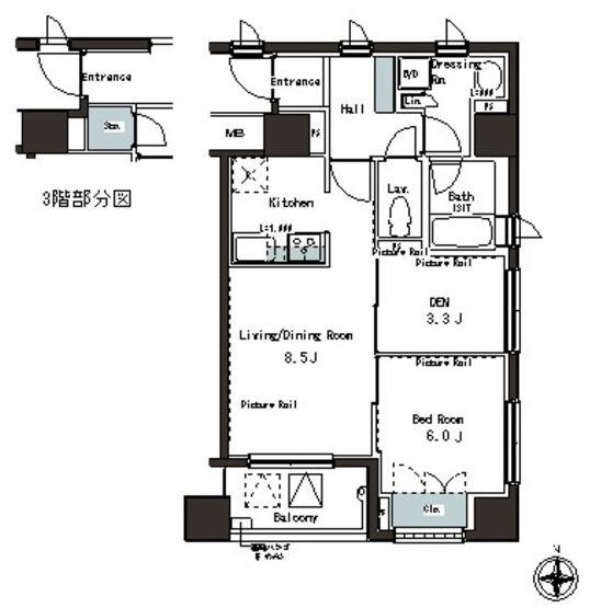 パークアクシス本郷の杜間取り図