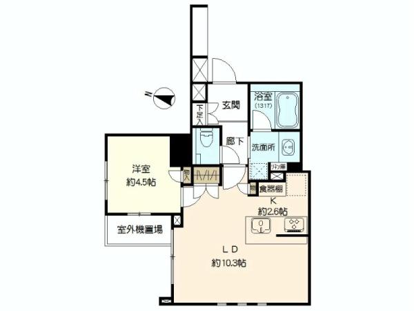 ブランズ文京小石川パークフロント　（BRANZ）間取り図