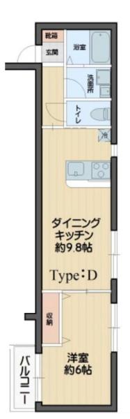 フェリオ本郷間取り図