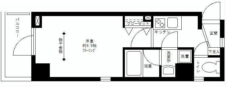 プライムアーバン白山間取り図