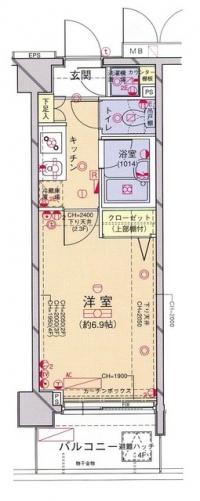 菱和パレス文京白山間取り図
