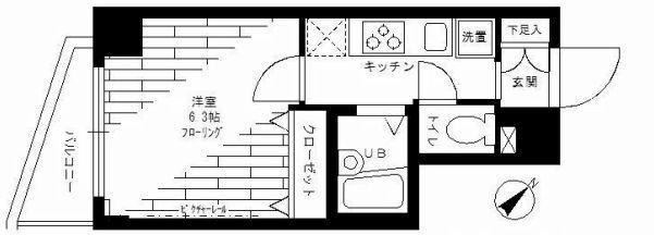 ステージファースト白山間取り図