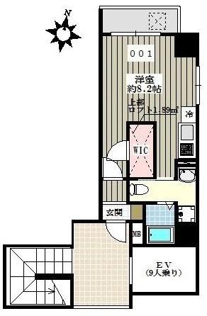 レジデンシャル本郷元町間取り図