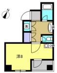 ウィンド東大前 203 間取り図