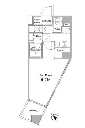 マルク神楽坂　～MARQUE神楽坂～　間取り図