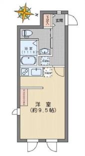 アレーロ白山　～ALERO Hakusan～間取り図