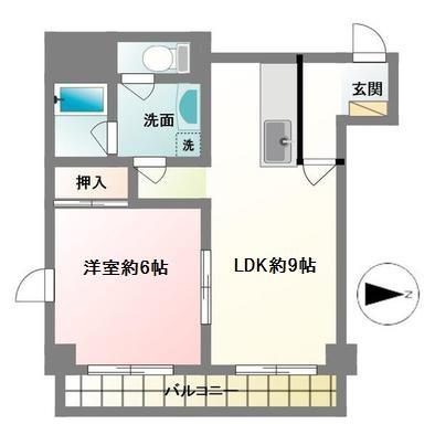 サンヒルズ菊坂間取り図