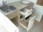 キッチン下の収納　朝日後楽園マンション