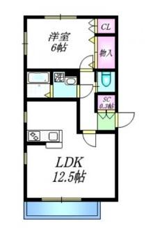 kハウス本駒込間取り図