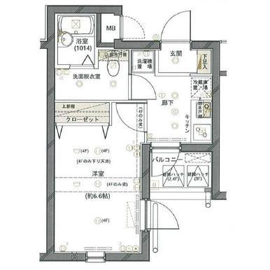 フォルトゥナ小石川間取り図