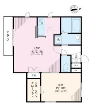 メゾン　まつぼっくり間取り図